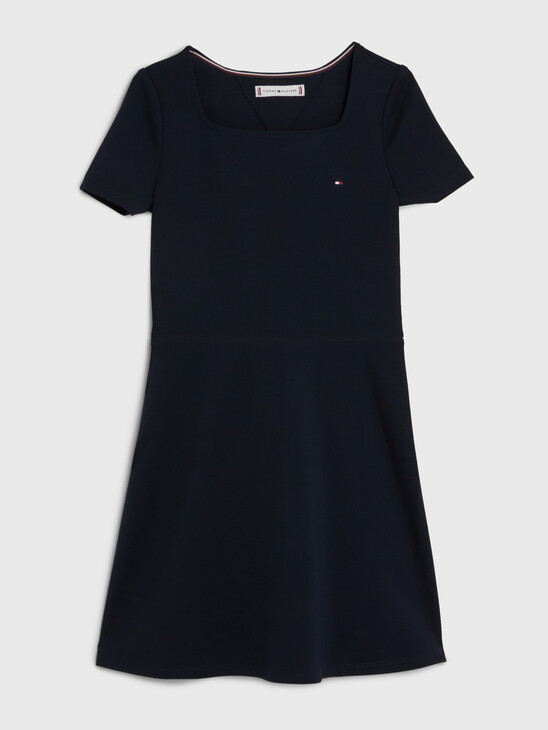 ESSENTIAL FIT AND FLARE SKATER DRESS