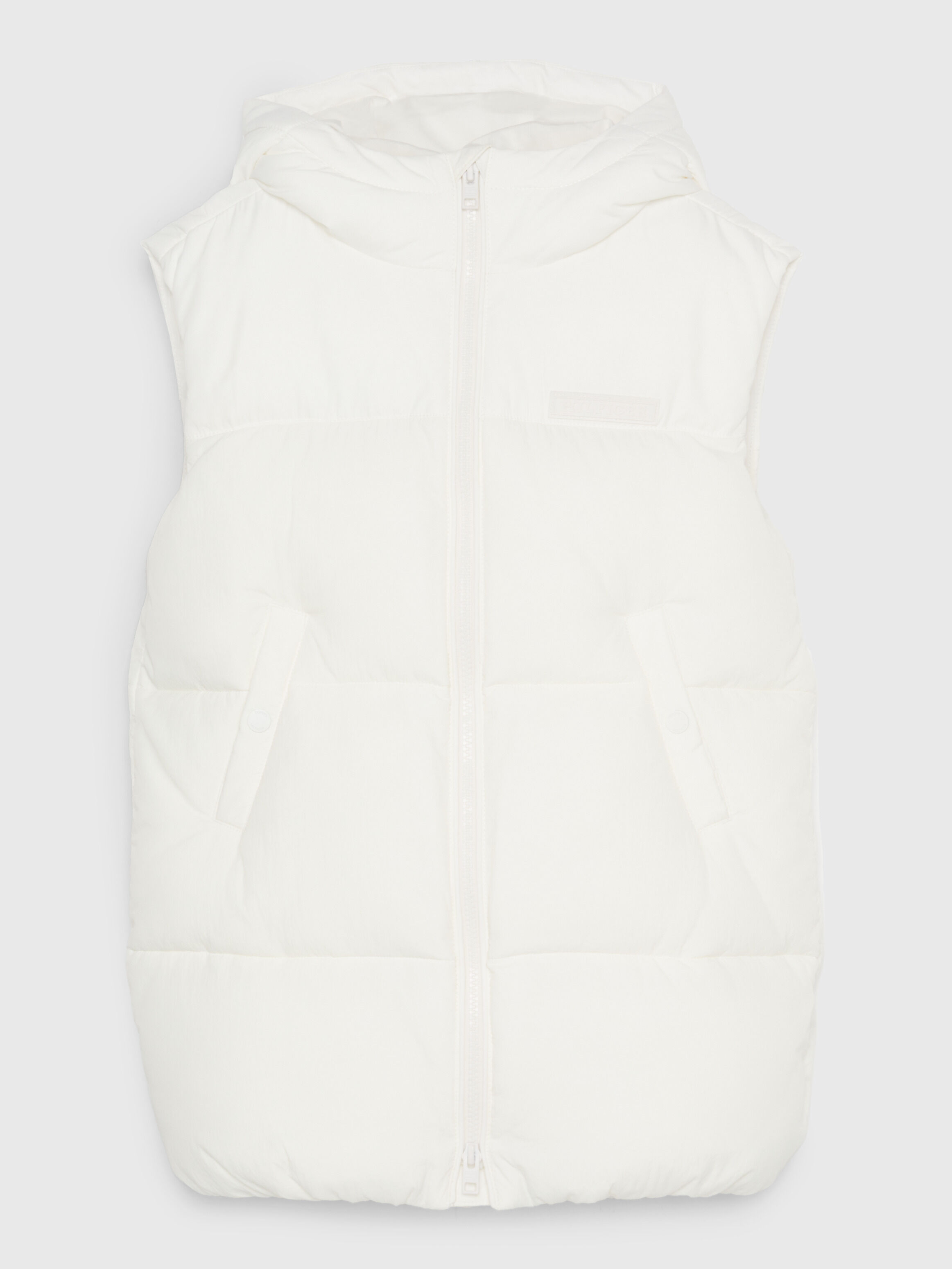 Girls New York Long Puffer Vest natural Tommy Hilfiger Hong Kong