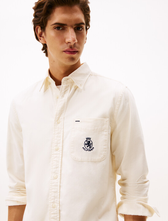 Regular Fit Brushed Oxford Shirt