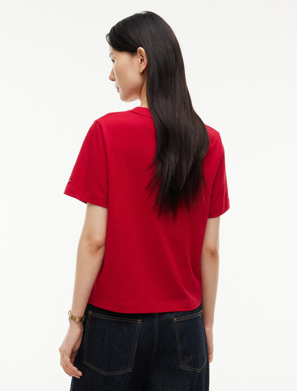 Logo Jersey Crew Neck T-Shirt, Raspberry Juice, hi-res
