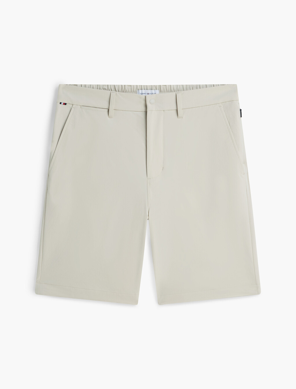 Tech Elasticated Chino Shorts, Newsprint, hi-res
