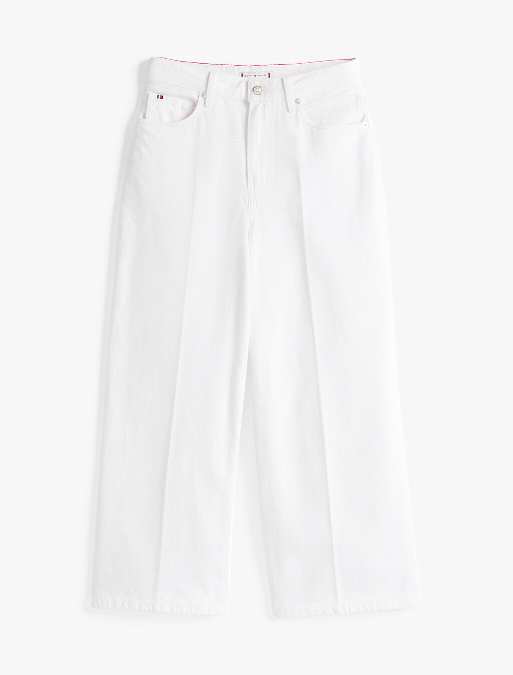 High Rise Wide Leg Ankle Jeans, Th Optic White, hi-res