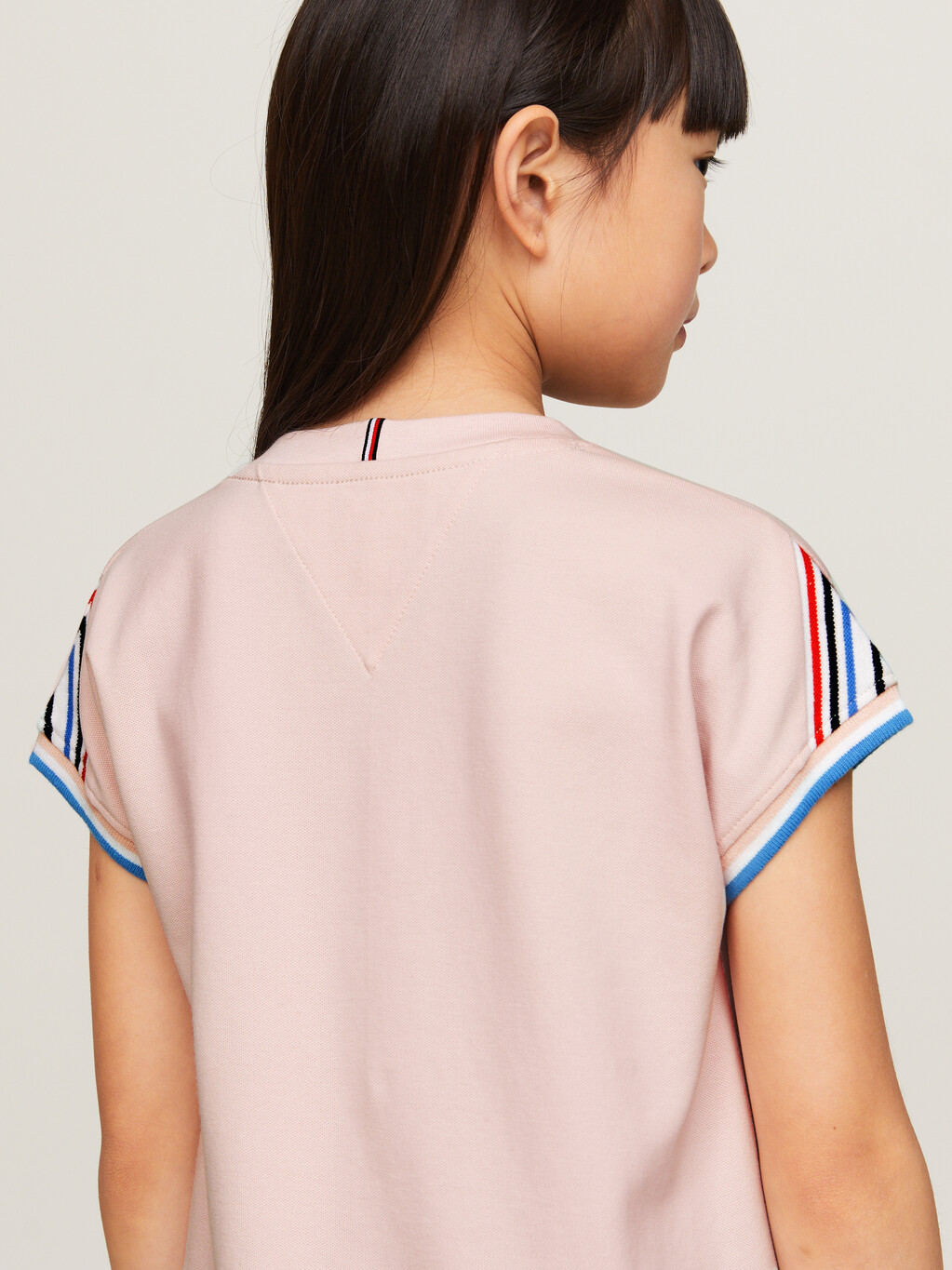 Tipped Cuff Relaxed Fit T-Shirt, Whimsy Pink, hi-res