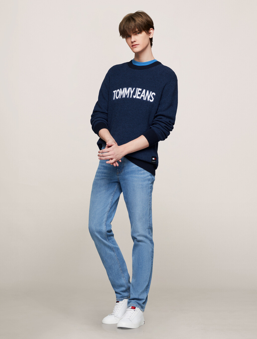 Bold Classic 修身毛衣, Dark Night Navy, hi-res
