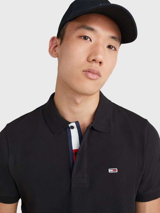 Tommy Jeans Flag Slim Polo