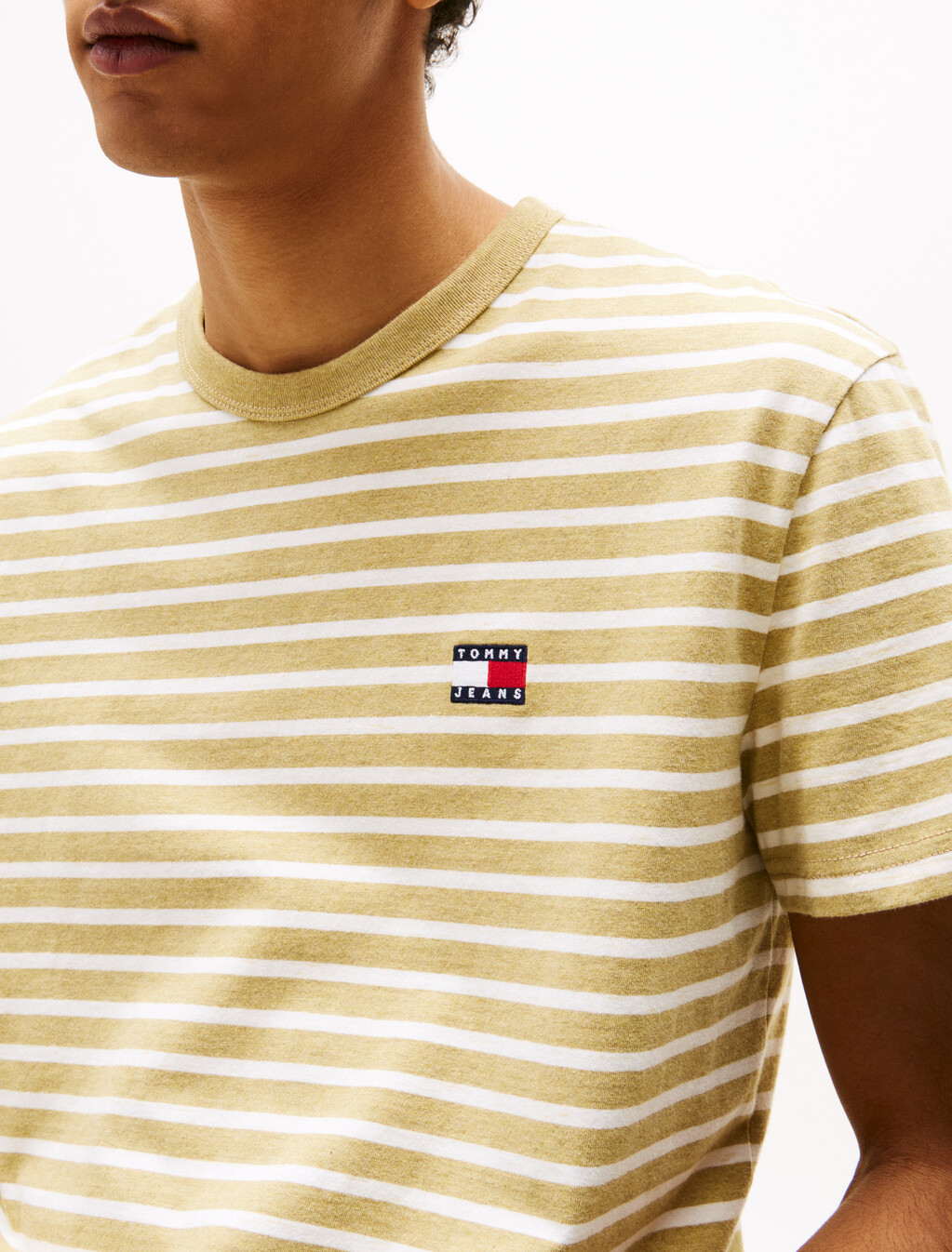 Breton Stripe T-Shirt, Relic Tan / Ecru, hi-res
