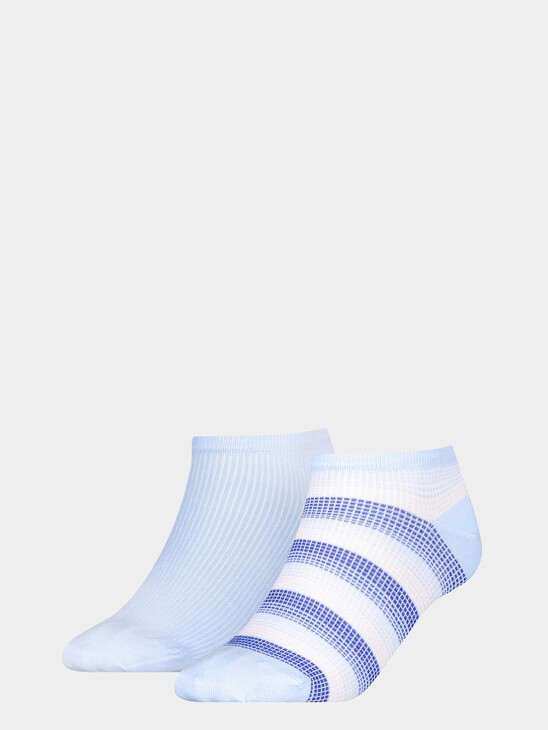 2-Pack Gradient Stripe Sneaker Socks 2-Pack Gradient Stripe Sneaker Socks