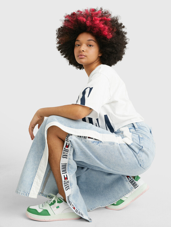 CLAIRE HIGH RISE WIDE RECYCLED JEANS