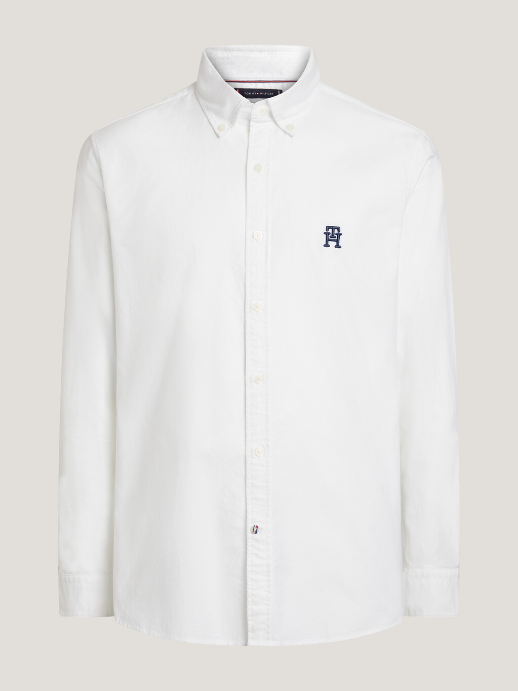 TH Monogram 寬鬆版型襯衫, Optic White, hi-res