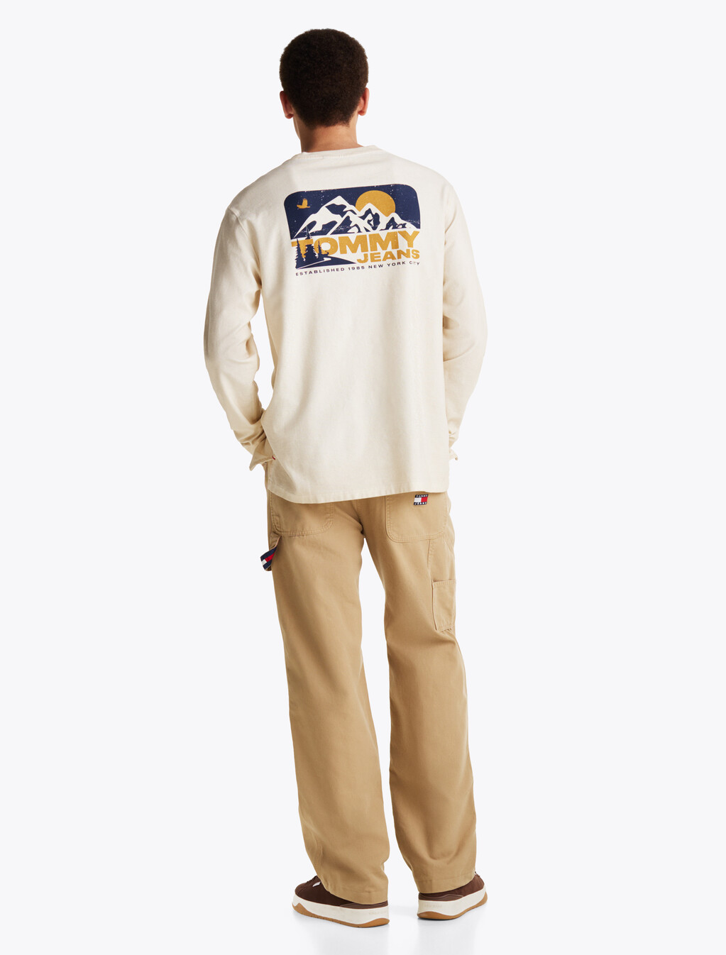 Back Logo Long Sleeve T-Shirt, Kelp, hi-res