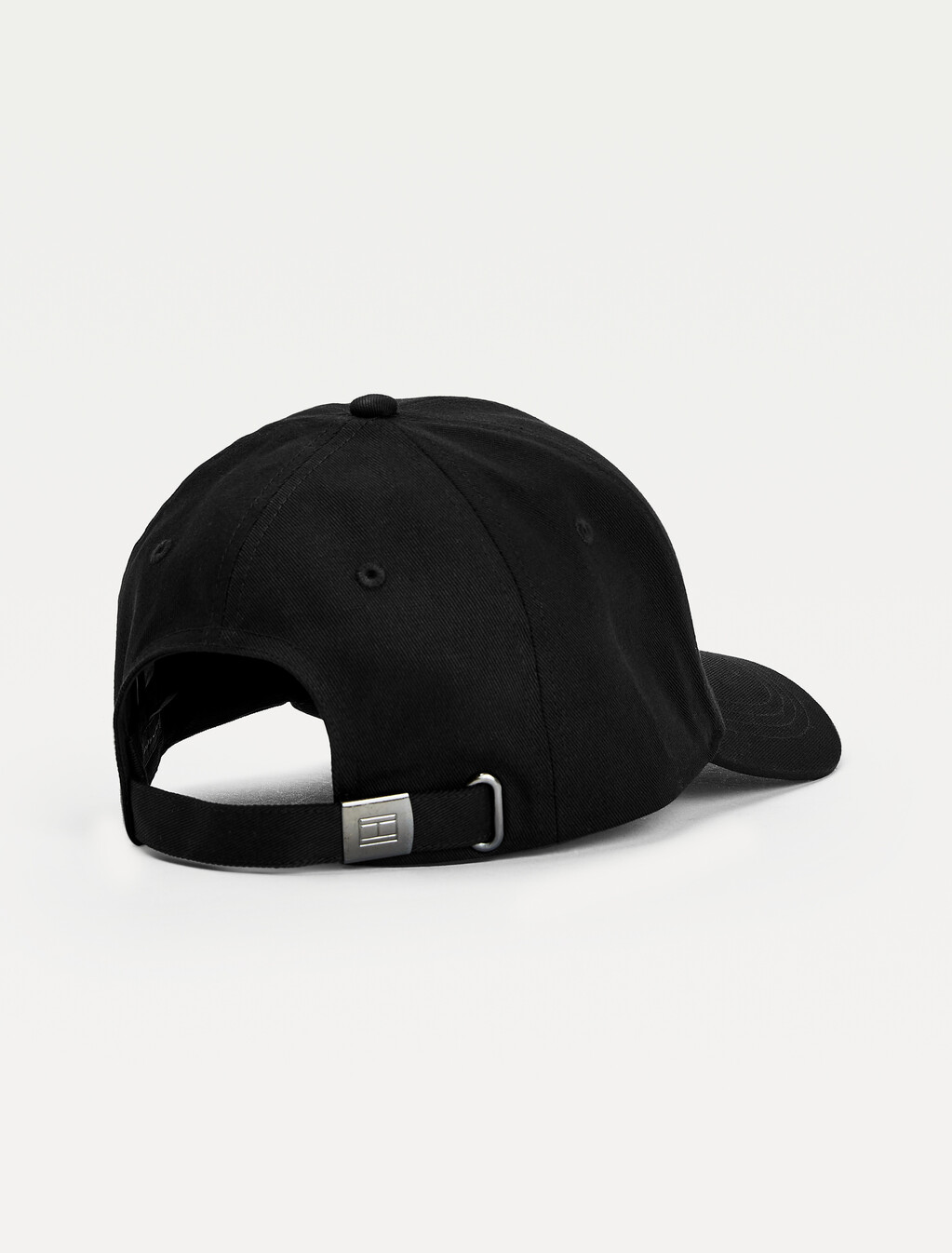 Tommy Hilfiger 經典有機棉棒球帽, Black, hi-res