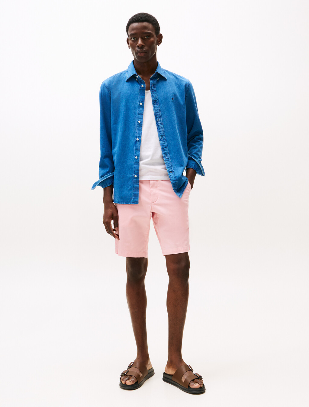 1985 Collection Essential Harlem Relaxed Fit Shorts, Pink Shade, hi-res