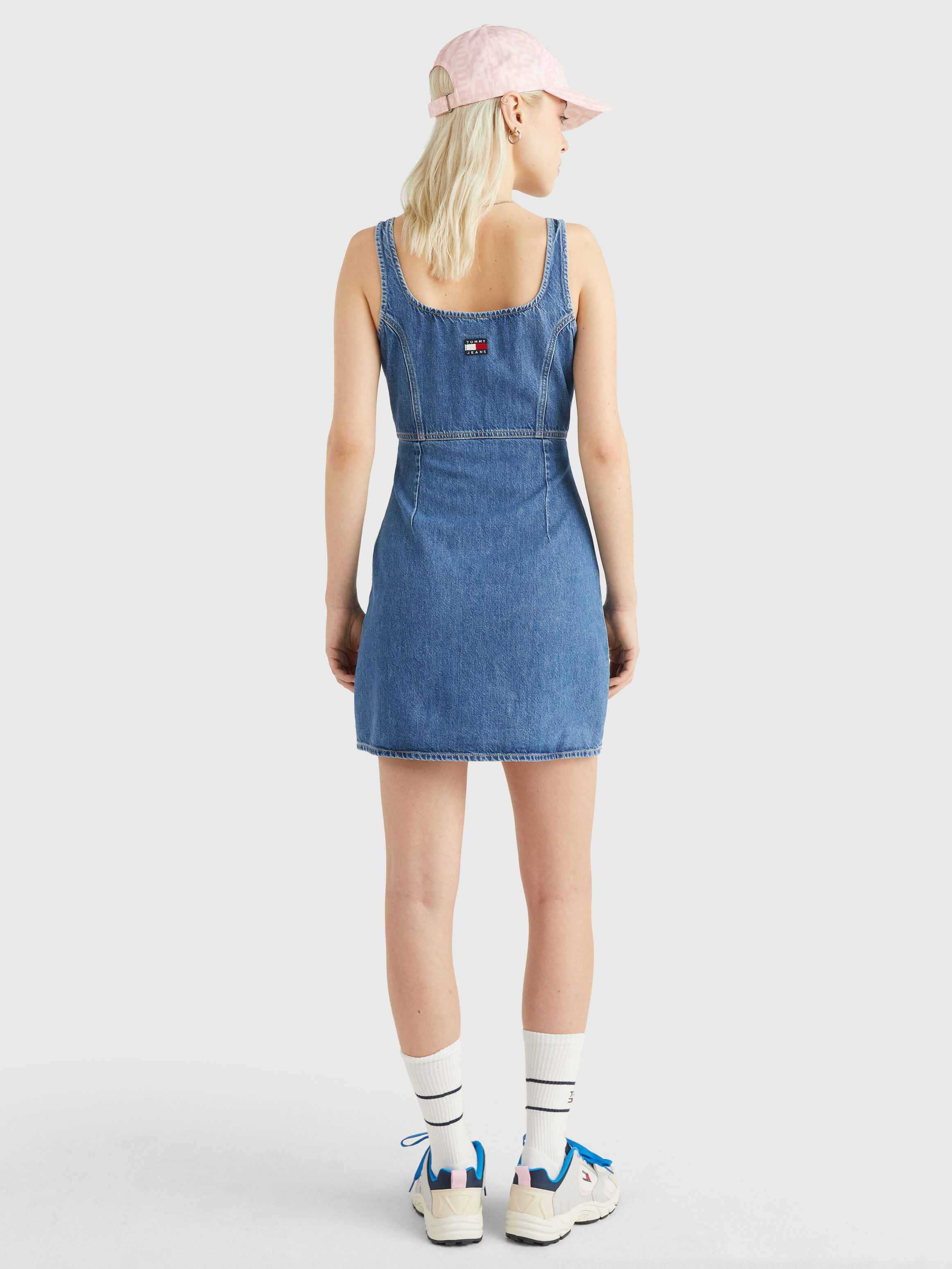 Denim top dress curve