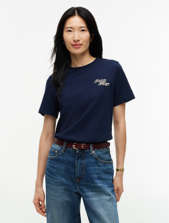 Logo Jersey Crew Neck T-Shirt