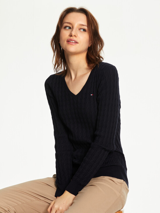 CABLE KNIT PULLOVER CABLE KNIT PULLOVER