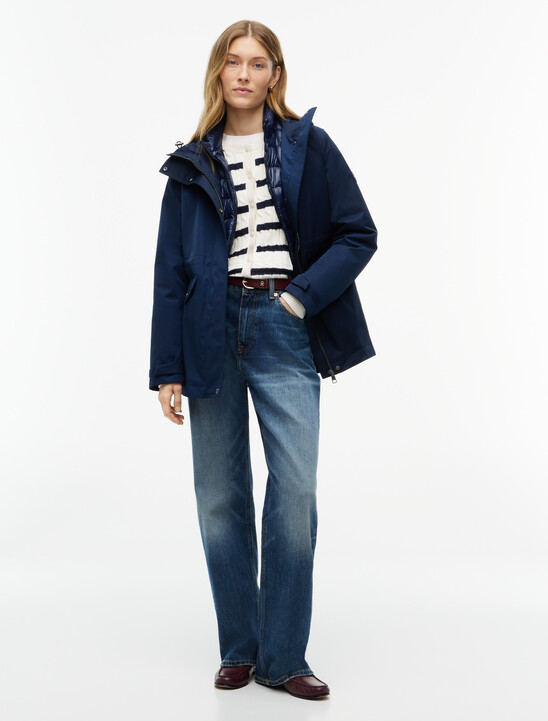 3-In-1 Down Hooded Parka