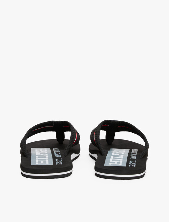 Signature Tape Webbing Flip-Flops