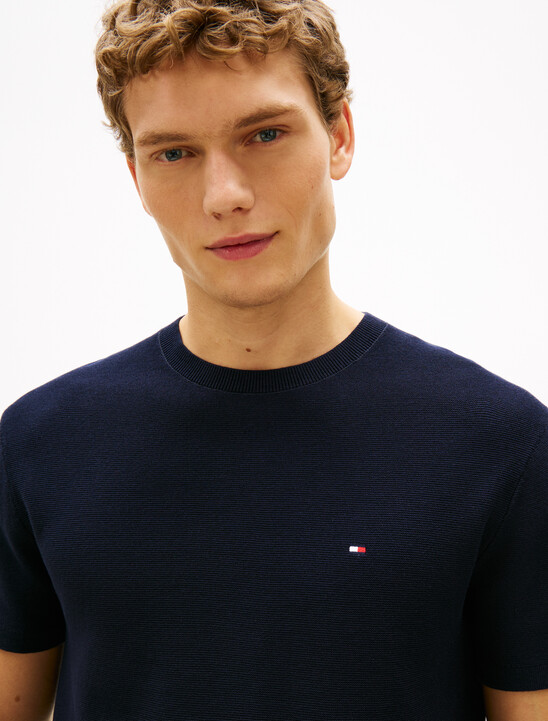 Relaxed Fit Knit T-Shirt