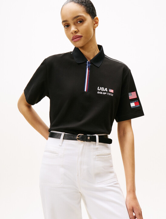 USA SailGP x Tommy 高性能 Polo 衫