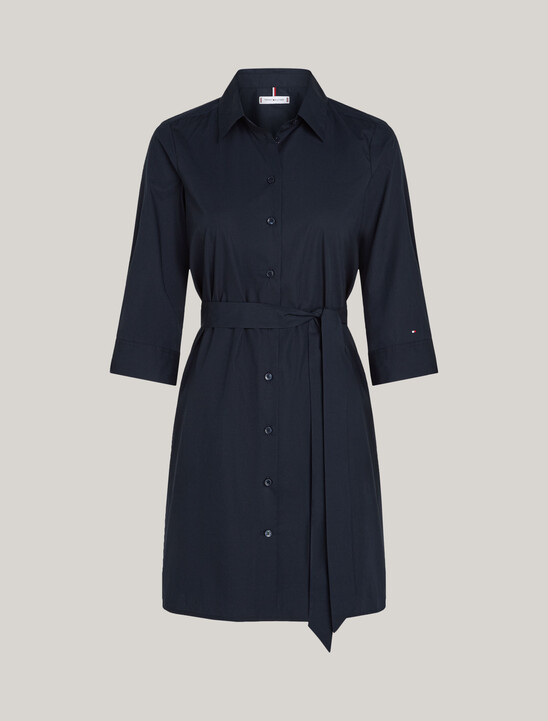 Cotton Half Sleeve Shirt Dress