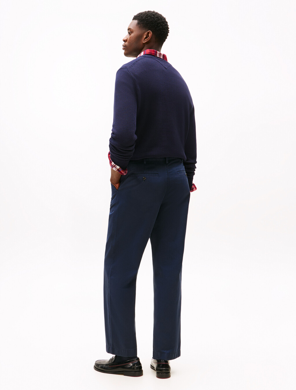 Murray Modern Heritage 棉質斜紋長褲, Dark Night Navy, hi-res