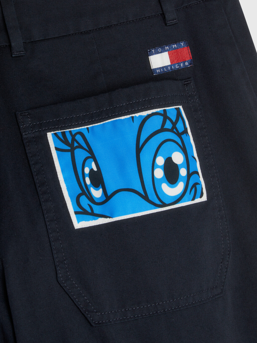 Disney X Tommy Patch Fitted Straight Chinos, Desert Sky, hi-res