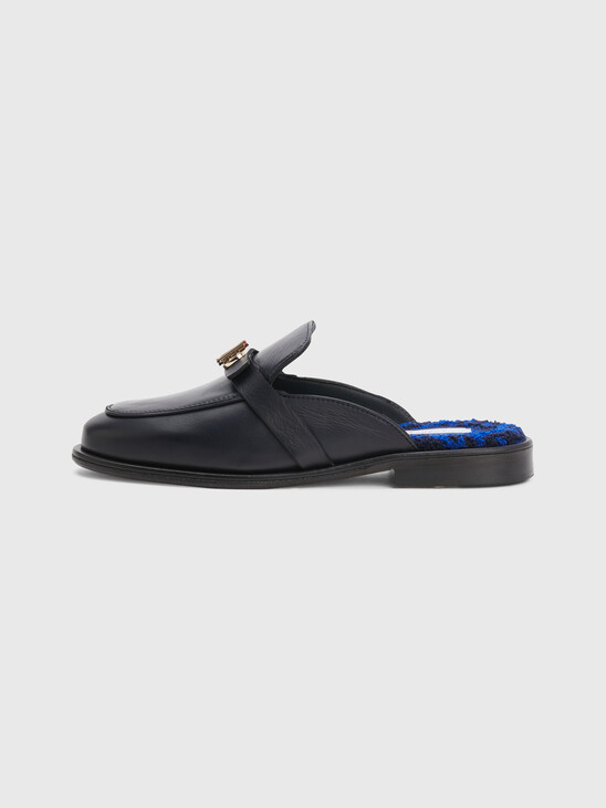 TOMMY HILFIGER COLLECTION LEATHER MULES