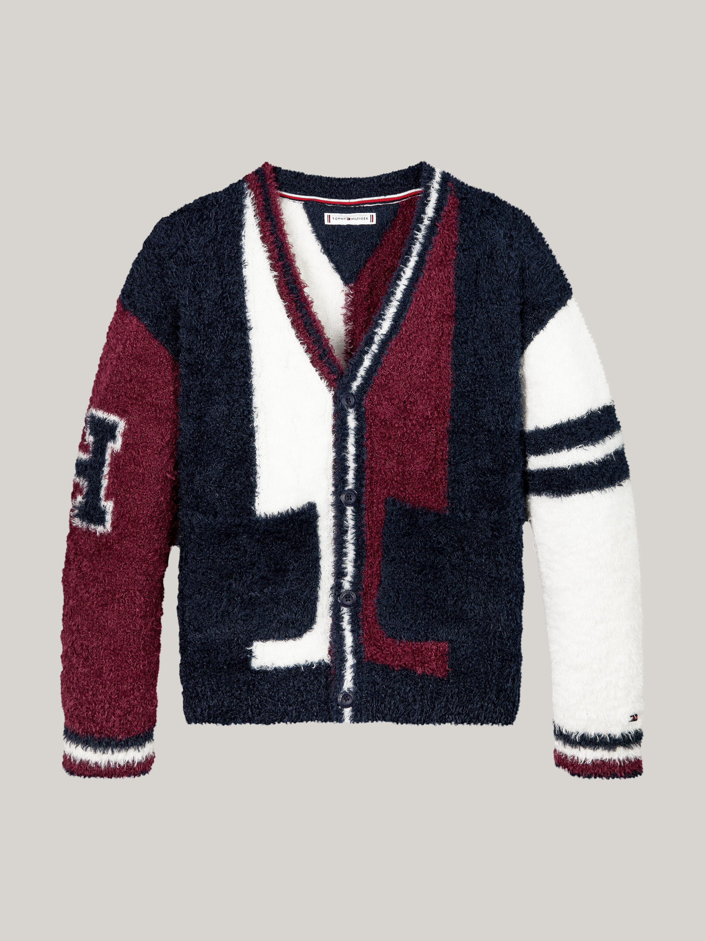 Girls Global Stripe Cardigan