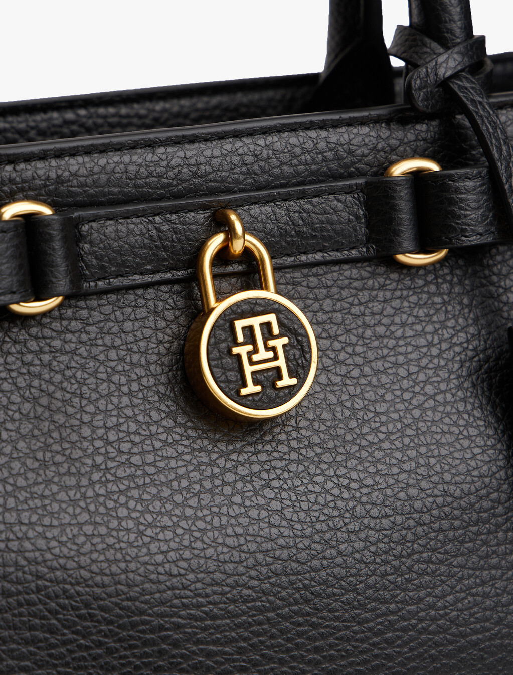 The American Icon Leather Crossbody Tote Bag, Black, hi-res