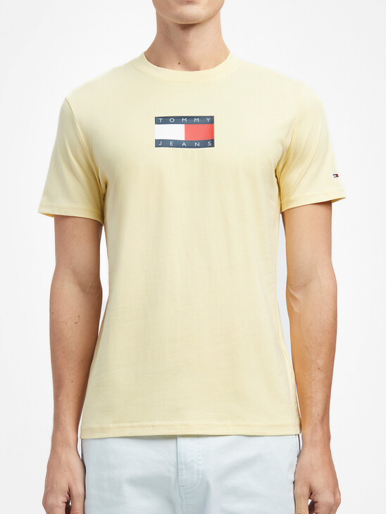 Small Flag Gel Print T-Shirt