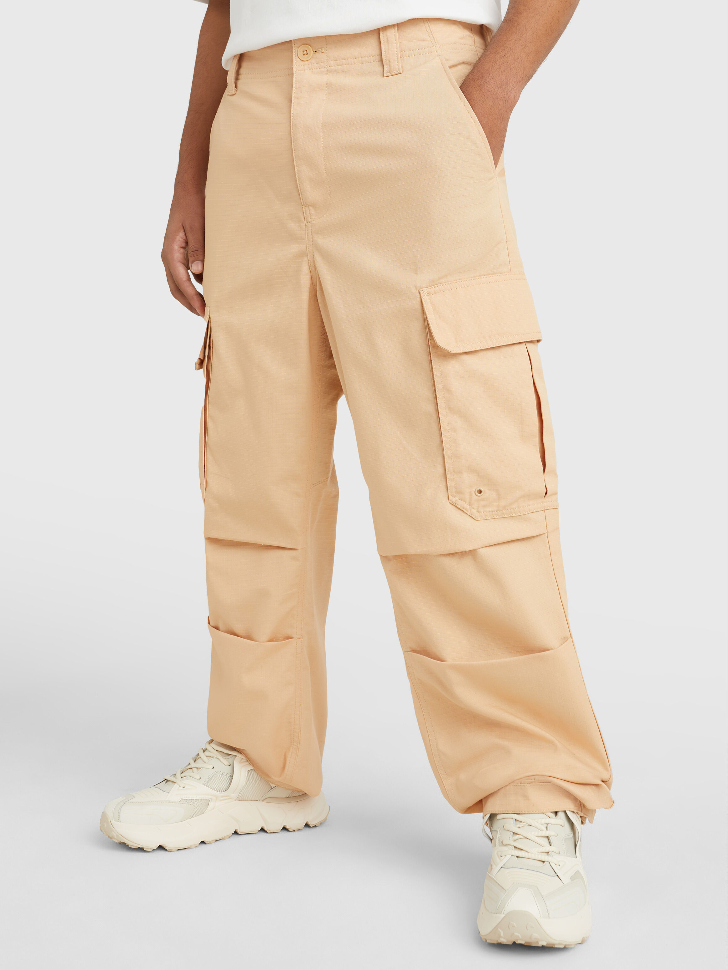New Men's Corduroy Baggy Trousers Loose Wide Leg Plain Color Pants Retro  Style | eBay