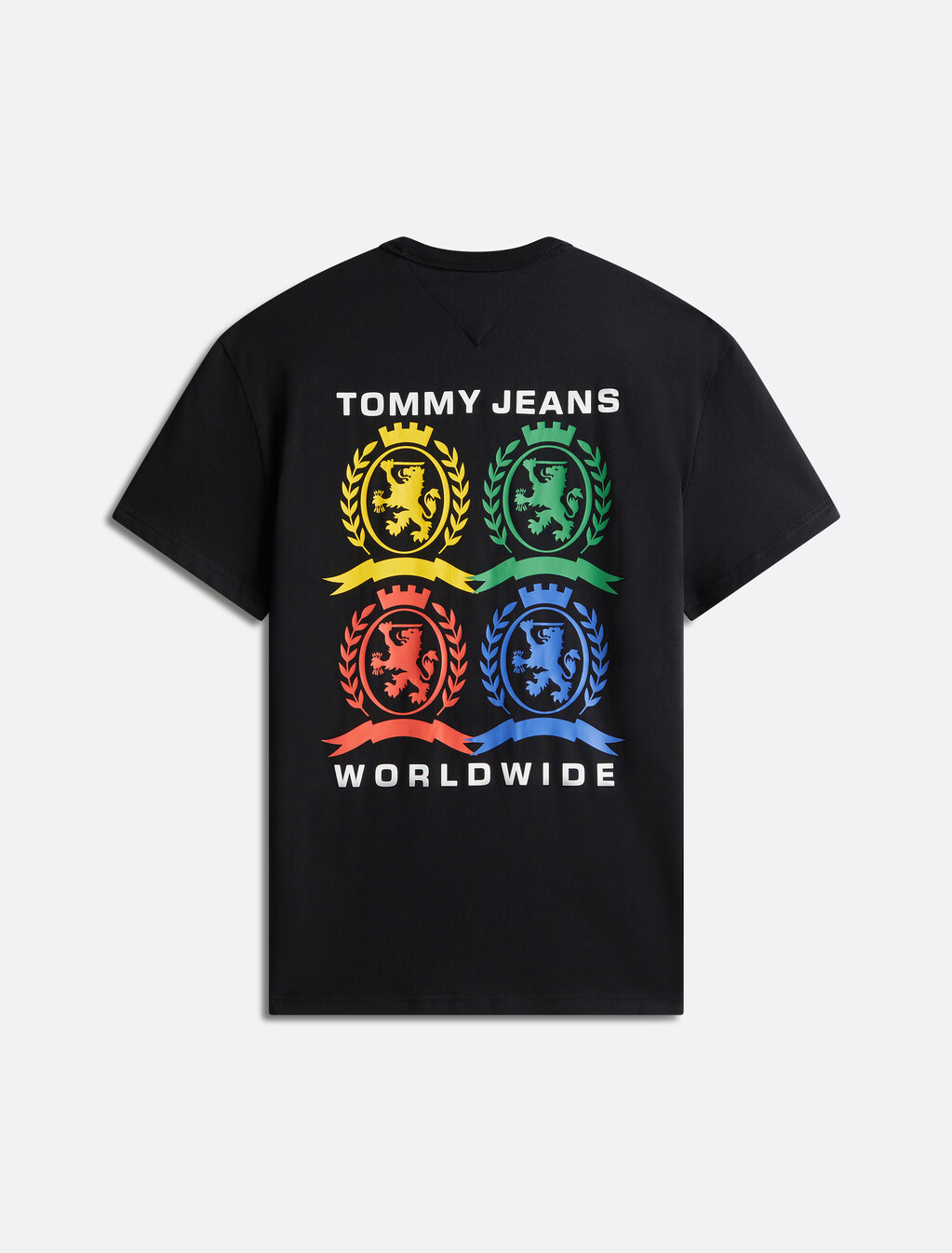 Varsity Crest Back Logo T-Shirt, Black, hi-res