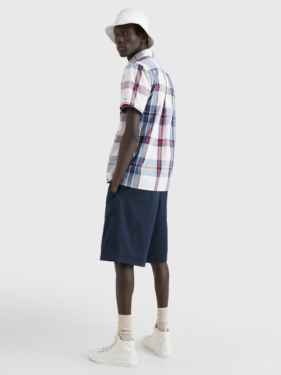 CHECK REGULAR FIT SHORT SLEEVE SHIRT