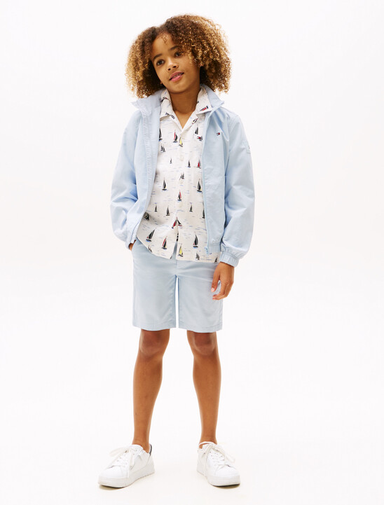 Belted Woven Shorts