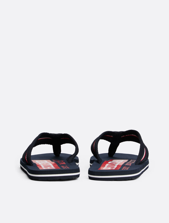 Signature Tape Webbing Flip-Flops