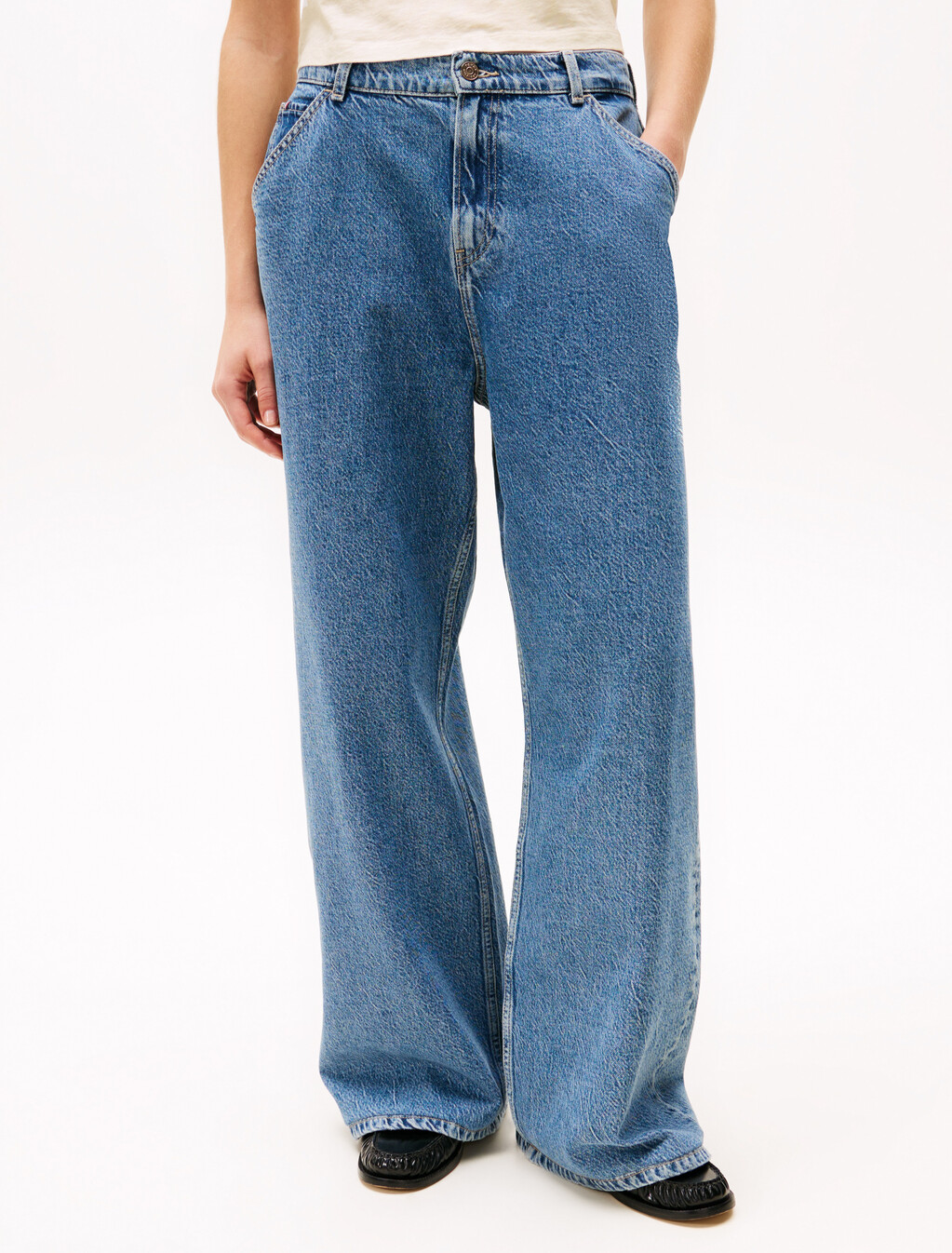 SRG x TH 寬筒牛仔褲, Vintage Denim, hi-res