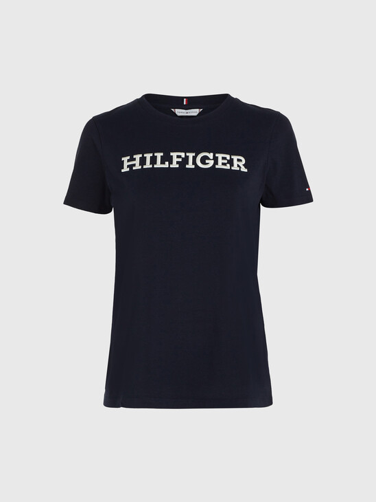 Logo Embroidery Jersey T-Shirt