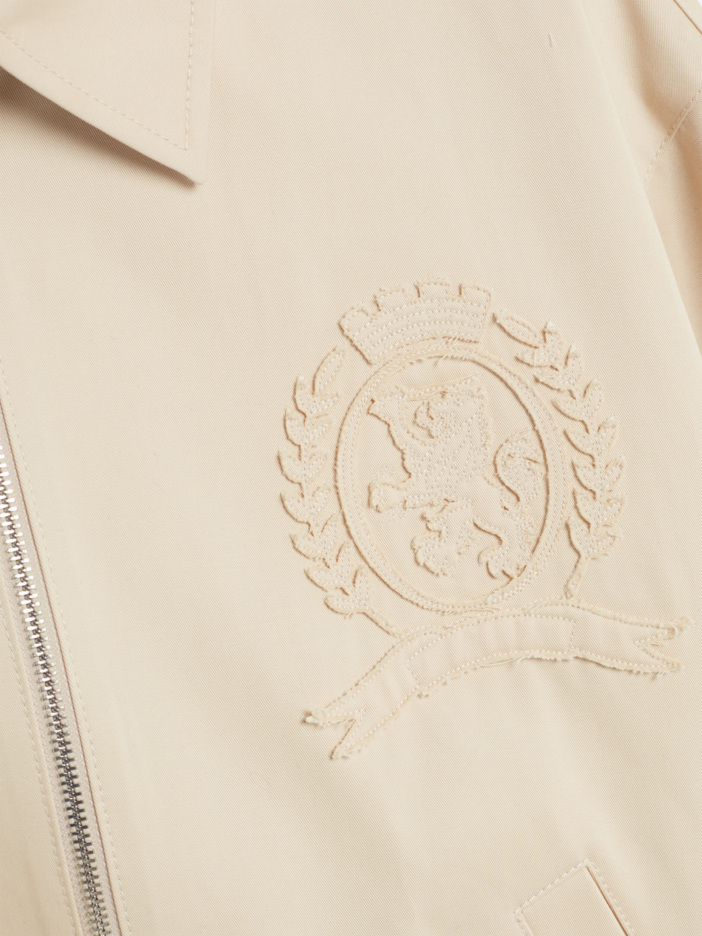 Crest Relaxed Fit Twill Coach Jacket Tommy Hilfiger Hong Kong