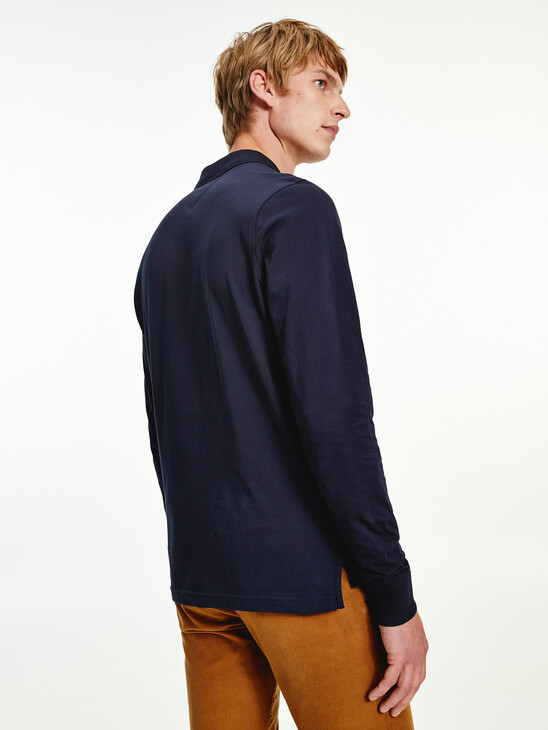 Slim Fit Long Sleeve Polo Slim Fit Long Sleeve Polo