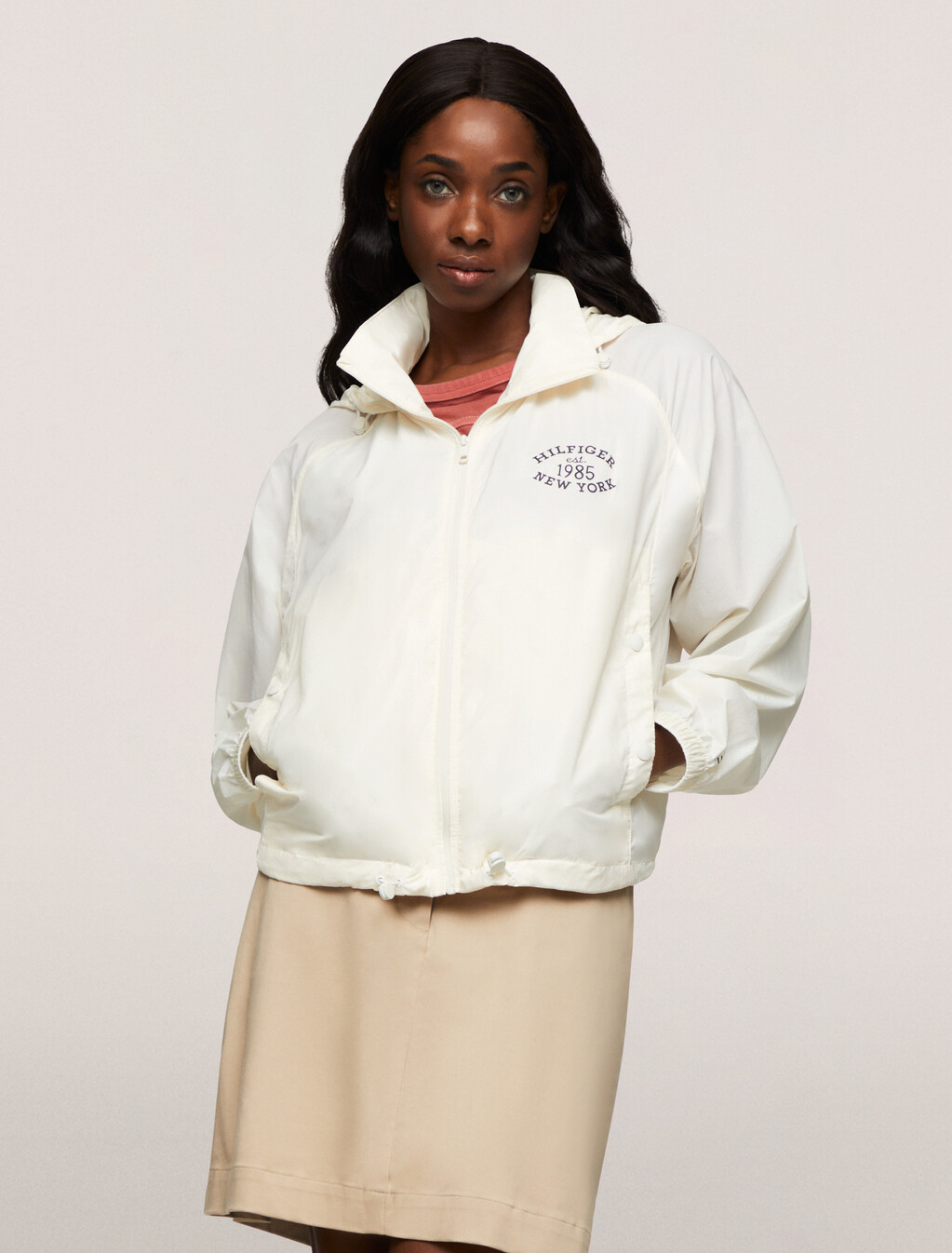 Super Lightweight Windbreaker, Ancient White, hi-res