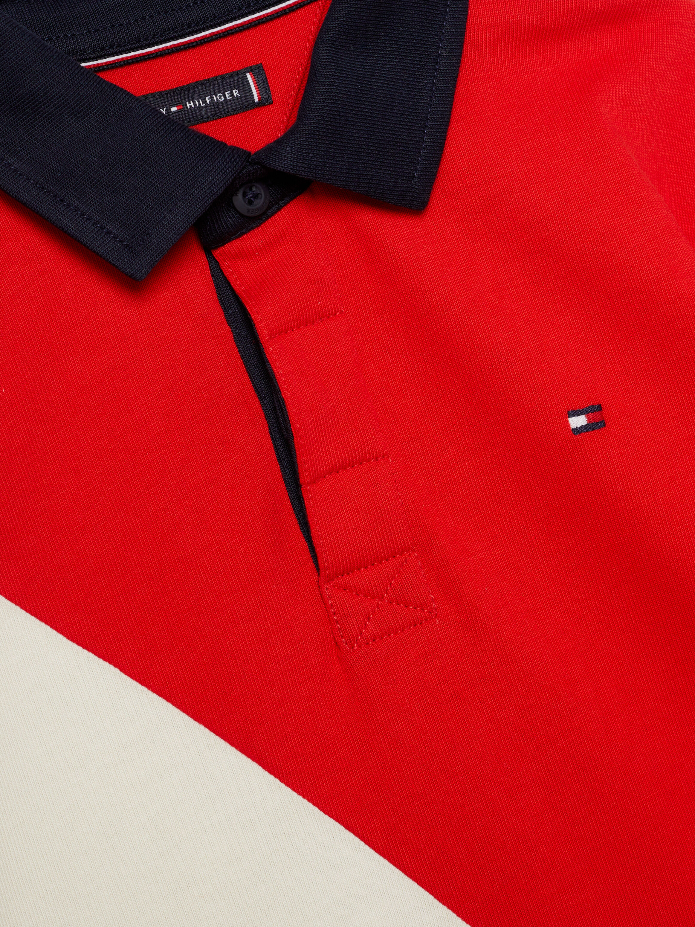 Tommy hilfiger long sleeve rugby polo cheap