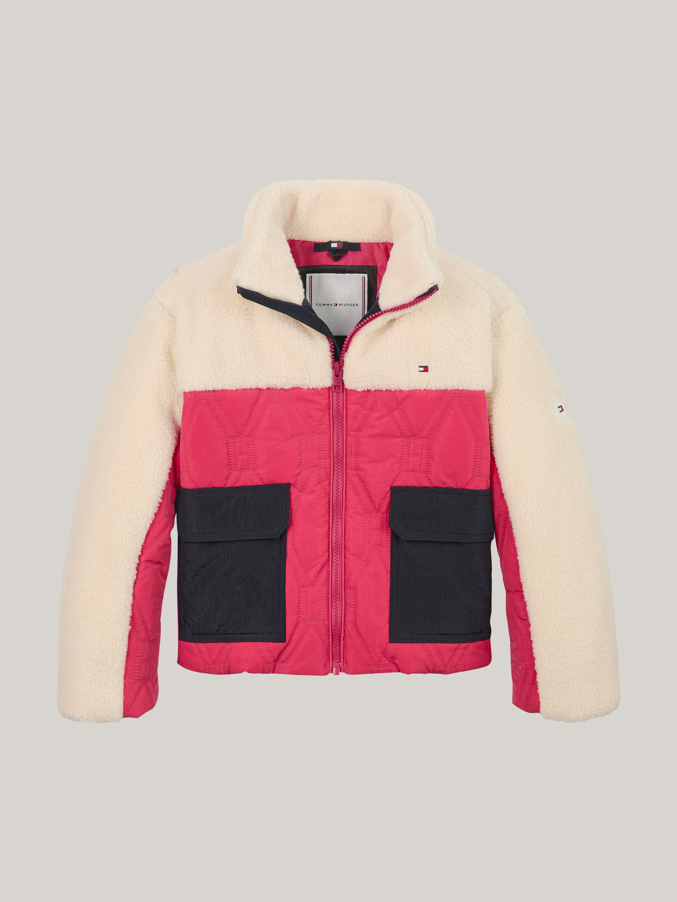 Tommy hilfiger purple jacket top