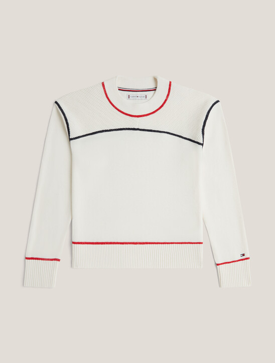 Girls Global Stripe Pullover Top