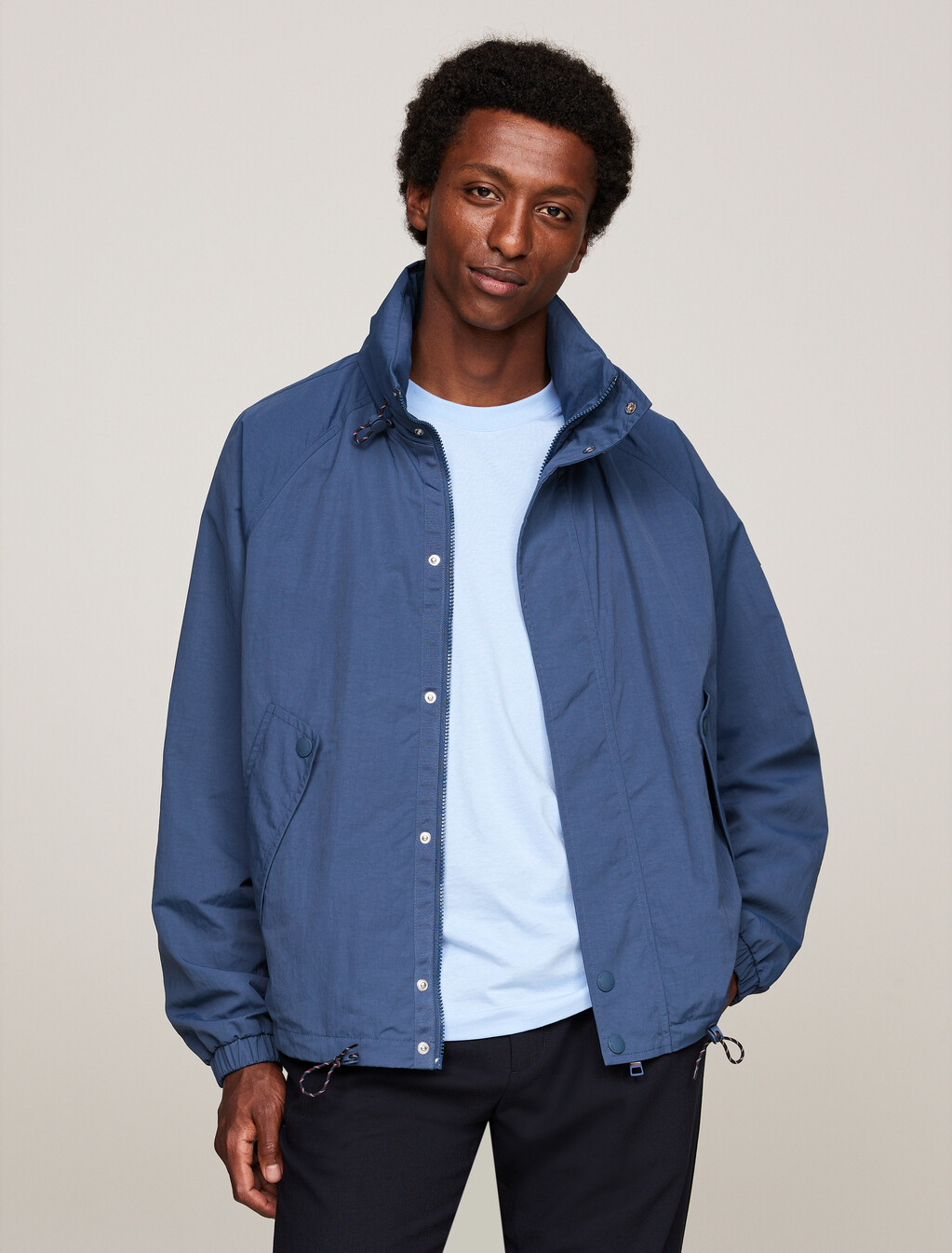Logo Patch Water Repellent Regatta Jacket, Aegean Sea, hi-res