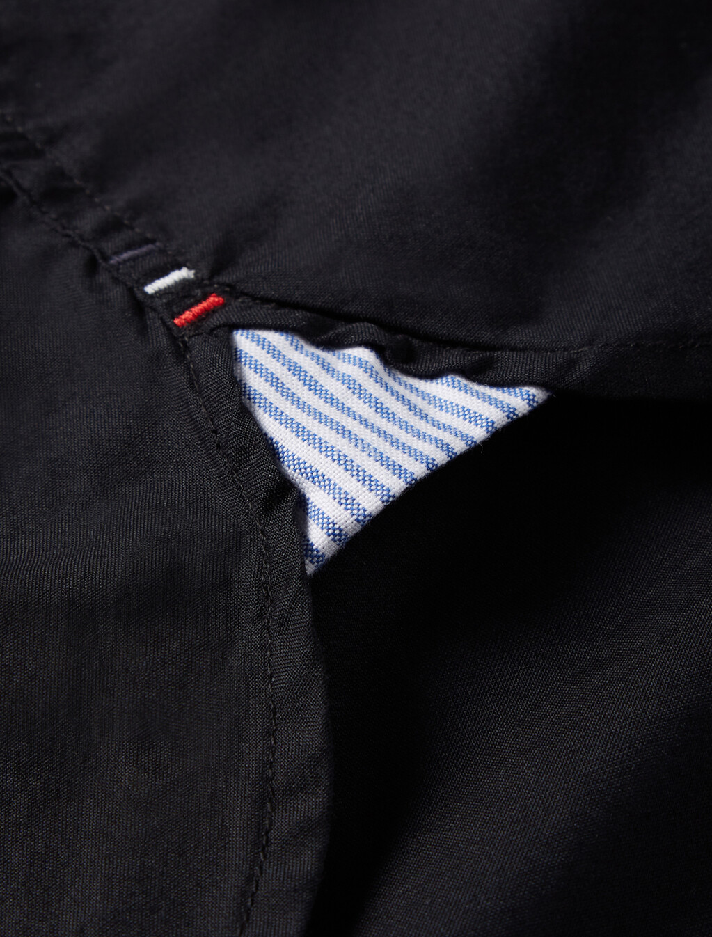 Core Flex 彈性府綢恤衫, Black, hi-res