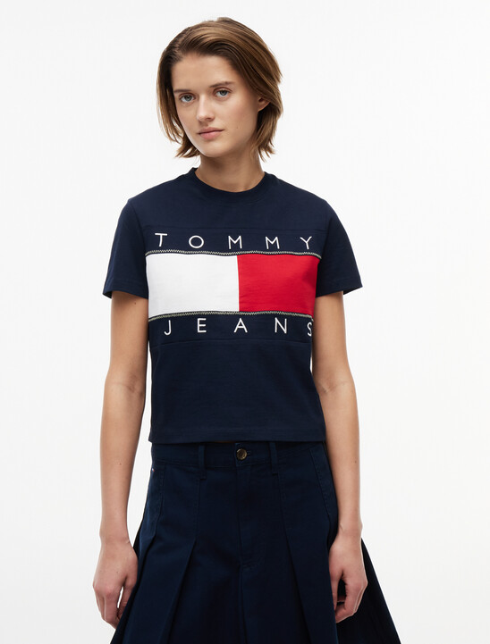 Tommy 旗幟 T 恤