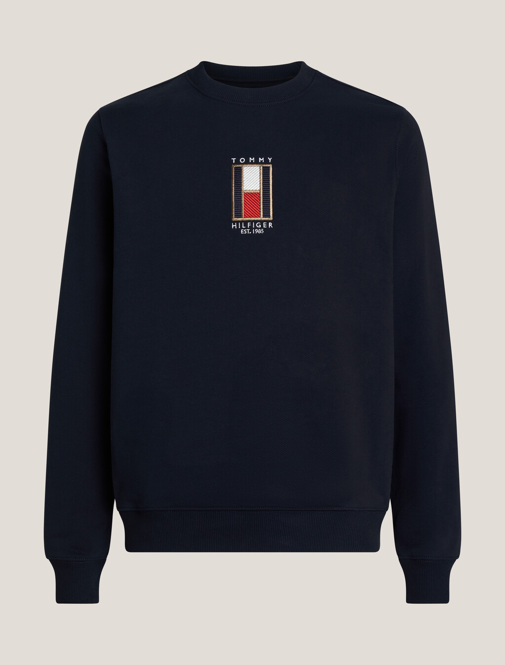 Vertical Flag Embroidery Sweatshirt, Desert Sky, hi-res