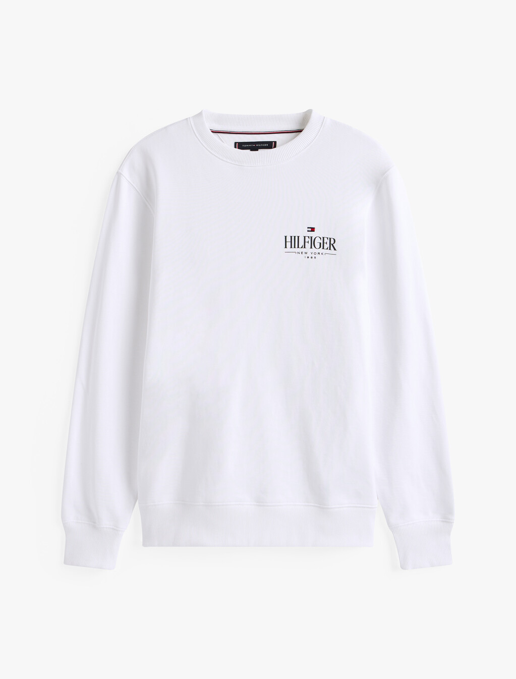 Hilfiger Logo Sweatshirt, White, hi-res