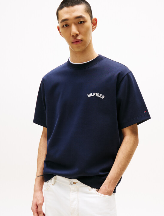 Graphic Short Sleeve Sweatshirt