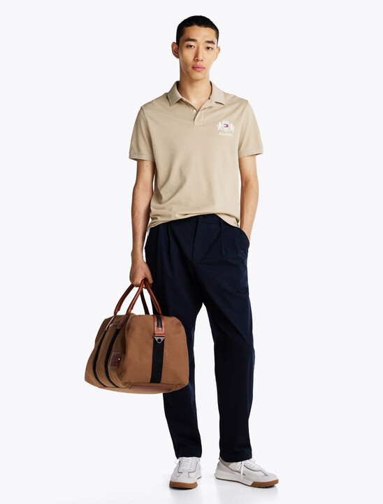 標準版型標誌刺繡 Polo 襯衫